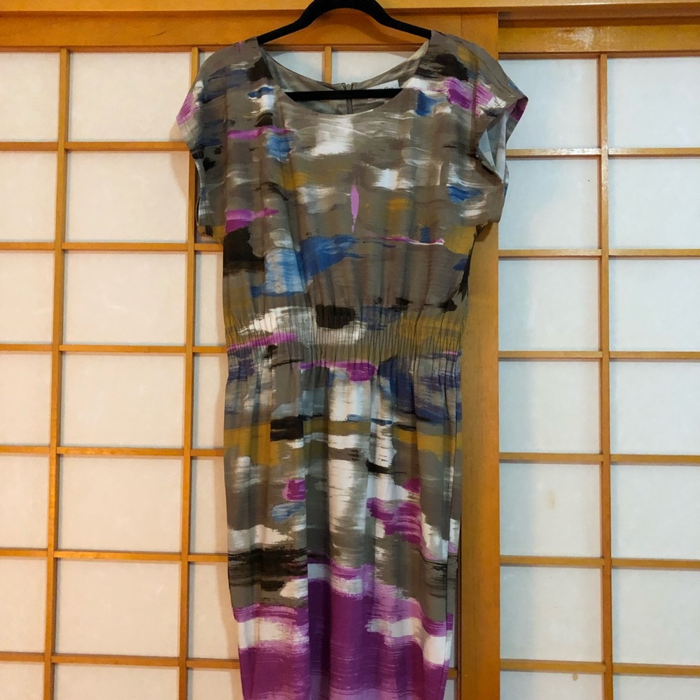 Calvin Klein abstract dress size 8